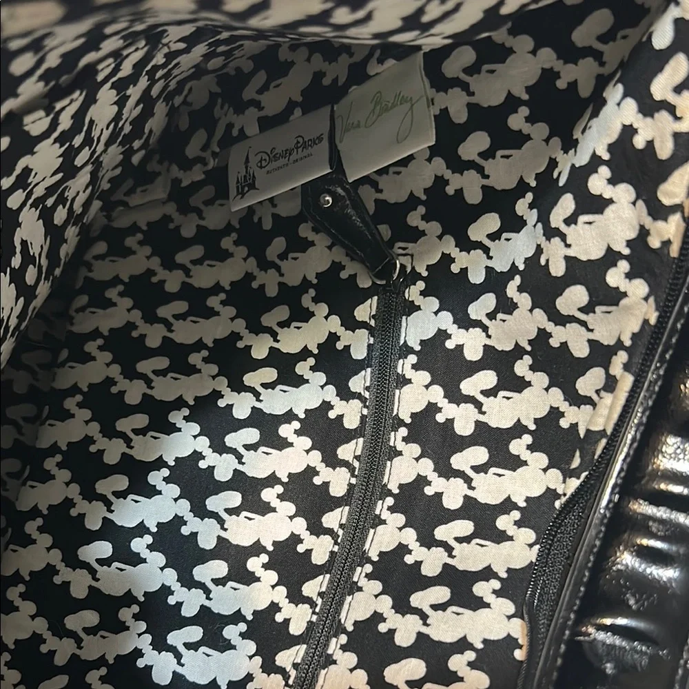 Vera Bradley Disney Parks Mickey Mouse Black Quilted Women's Bag - Picture 10 of 12